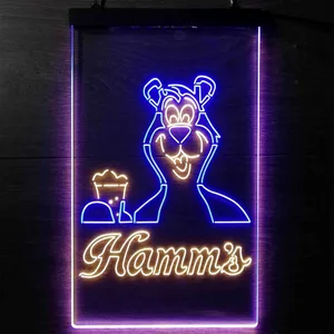 Hamm's Bear 2 Neon-Like LED Sign
