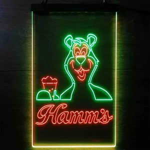 Hamm's Bear 2 Neon-Like LED Sign