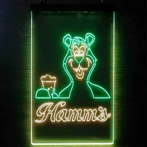Hamm's Bear 2 Neon-Like LED Sign