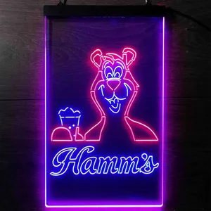 Hamm's Bear 2 Neon-Like LED Sign