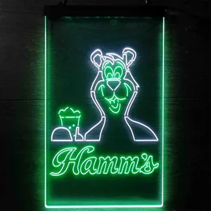 Hamm's Bear 2 Neon-Like LED Sign