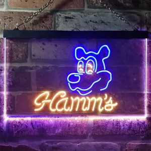 Hamm's Beer Bear Neon-Like LED Sign