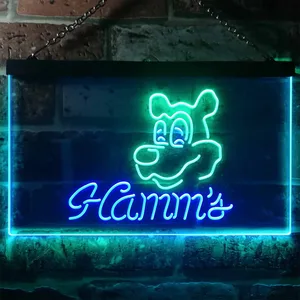 Hamm's Beer Bear Neon-Like LED Sign