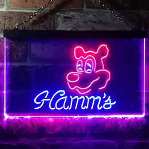Hamm's Beer Bear Neon-Like LED Sign