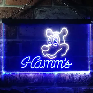 Hamm's Beer Bear Neon-Like LED Sign