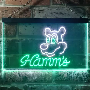 Hamm's Beer Bear Neon-Like LED Sign