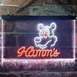 Hamm's Beer Bear Neon-Like LED Sign