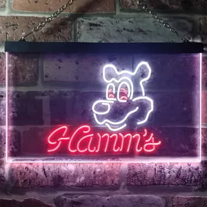 Hamm's Beer Bear Neon-Like LED Sign