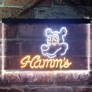 Hamm's Beer Bear Neon-Like LED Sign