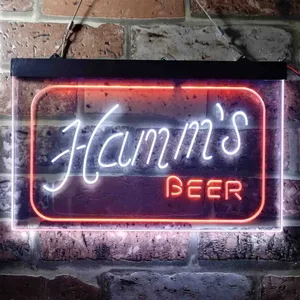 Hamm's Logo Neon-Like LED Sign