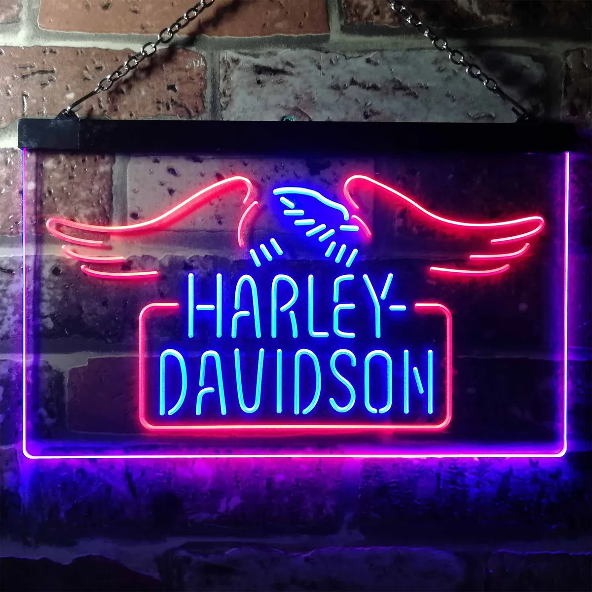 Harley Davidson Classic Neon-Like LED Sign