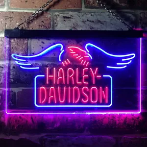 Harley Davidson Classic Neon-Like LED Sign