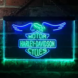 Harley Davidson Eagle 2 Neon-Like LED Sign