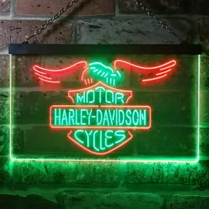 Harley Davidson Eagle 2 Neon-Like LED Sign