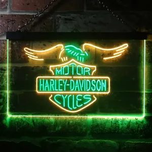Harley Davidson Eagle 2 Neon-Like LED Sign