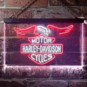 Harley Davidson Eagle 2 Neon-Like LED Sign