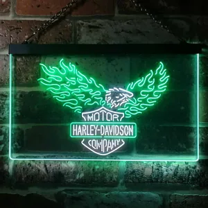 Harley Davidson Eagle 3 Neon-Like LED Sign