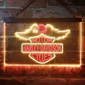 Harley Davidson Eagle Neon-Like LED Sign
