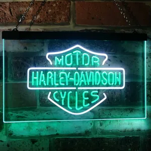 Harley Davidson Motorcycles Neon-Like LED Sign