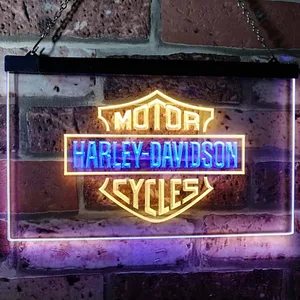 Harley Davidson Neon-Like LED Sign