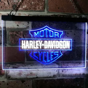 Harley Davidson Neon-Like LED Sign