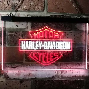 Harley Davidson Neon-Like LED Sign