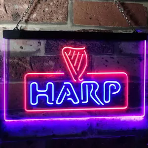 Harp Neon-Like LED Sign