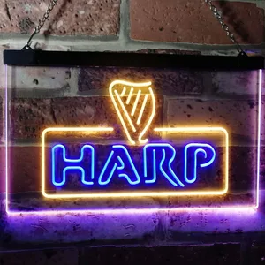 Harp Neon-Like LED Sign
