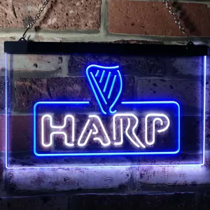 Harp Neon-Like LED Sign