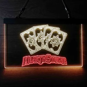 Hearthstone Cards Neon-Like LED Sign