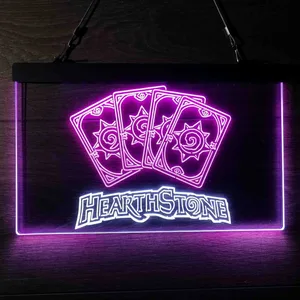 Hearthstone Cards Neon-Like LED Sign