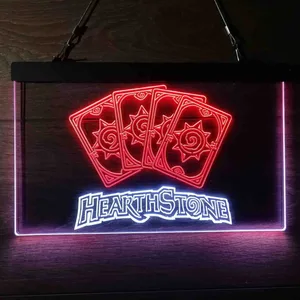 Hearthstone Cards Neon-Like LED Sign