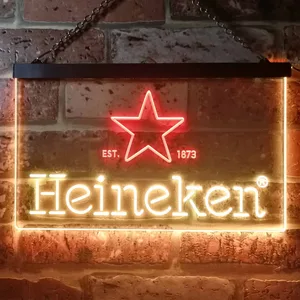 Heineken Logo 2 Neon-Like LED Sign