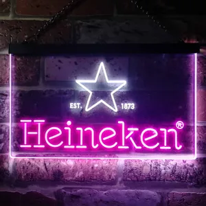 Heineken Logo 2 Neon-Like LED Sign