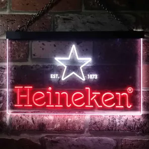Heineken Logo 2 Neon-Like LED Sign