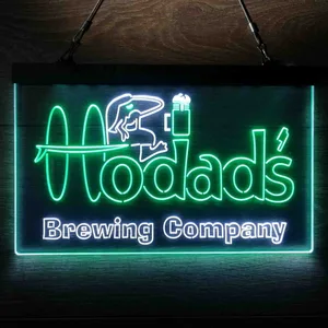 Hodad's Brewing Company Logo Neon-Like LED Sign