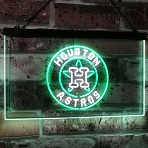 Houston Astros Logo 1 Neon-Like LED Sign - Legacy Edition