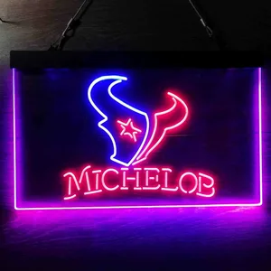 Houston Texans Michelob Neon-Like LED Sign