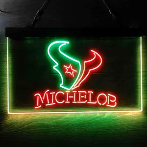 Houston Texans Michelob Neon-Like LED Sign