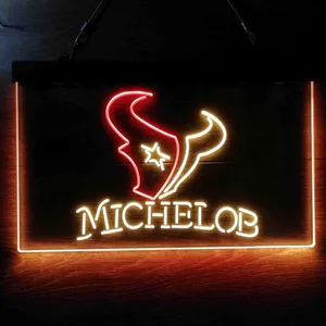Houston Texans Michelob Neon-Like LED Sign
