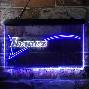 Ibanez Logo Neon-Like LED Sign