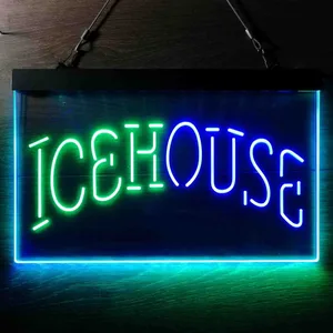 Ice House Logo Neon-Like LED Sign
