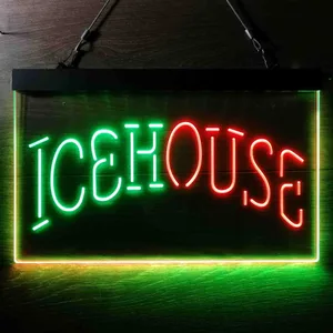 Ice House Logo Neon-Like LED Sign