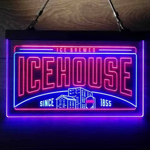 Ice House Since 1855 Neon-Like LED Sign
