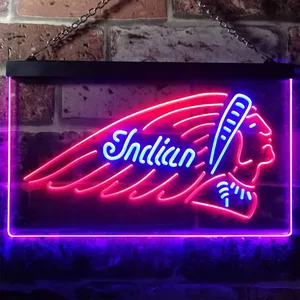 Indian Chief Neon-Like LED Sign