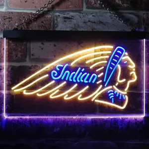 Indian Chief Neon-Like LED Sign