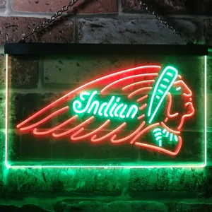 Indian Chief Neon-Like LED Sign