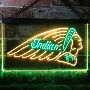 Indian Chief Neon-Like LED Sign