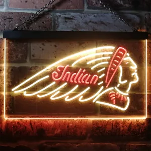 Indian Chief Neon-Like LED Sign