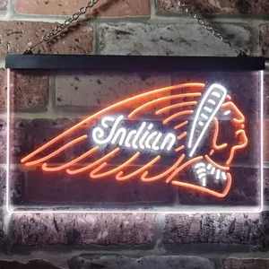 Indian Chief Neon-Like LED Sign